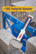 Block Master® + FREE Footprint 4lb Fibreglass Handle Lump Hammer £17.95
